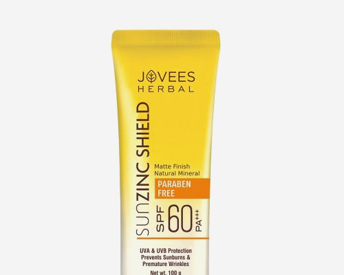 Jovees Sun Zinc Shield SPF-60 100g Tube