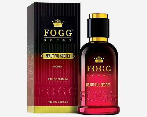 Fogg Beautiful Secret 100ml Perfume Bottle