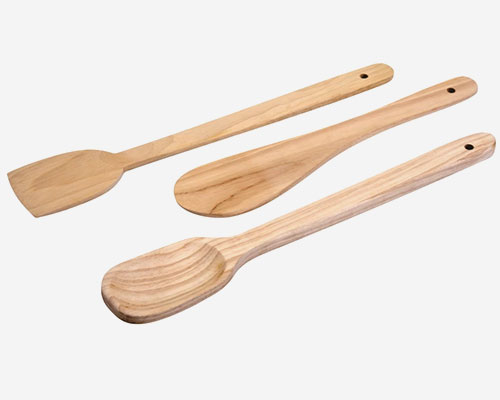 Kvg Wooden 3Pcs Kitchen Tool Set