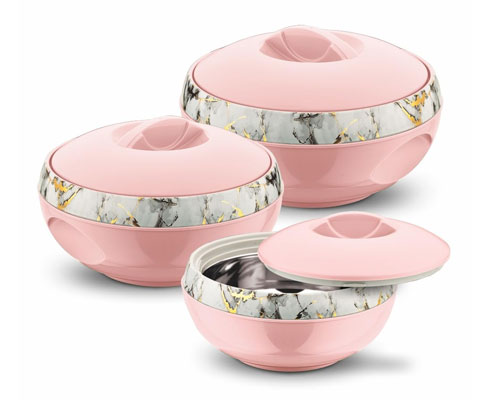 Venus Marble Casserole N Dlx Set/3 (600+1000+1500ml)